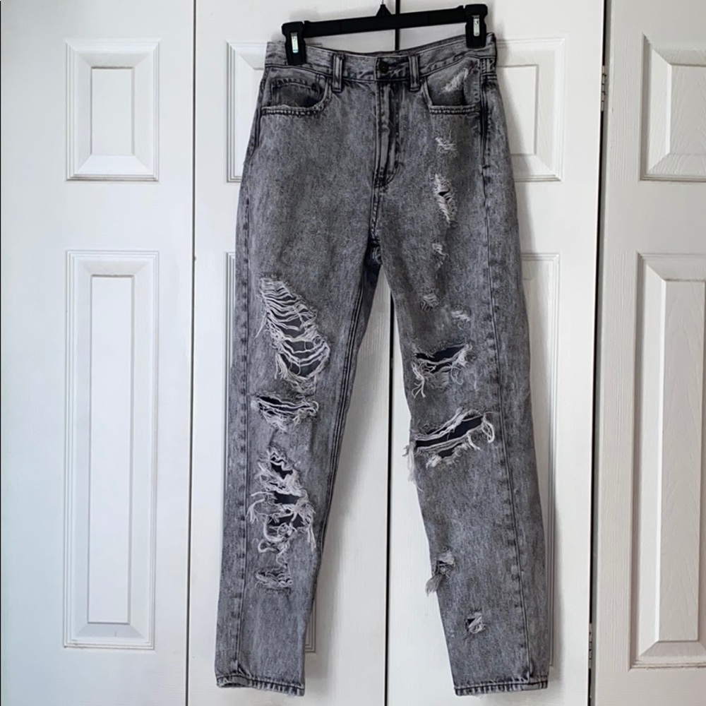 AE mom jeans